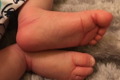 Scarlett's feet